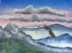 On the wing by Michelle Cush