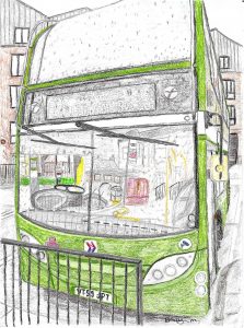 Bus Reflections by Emily Mansfield